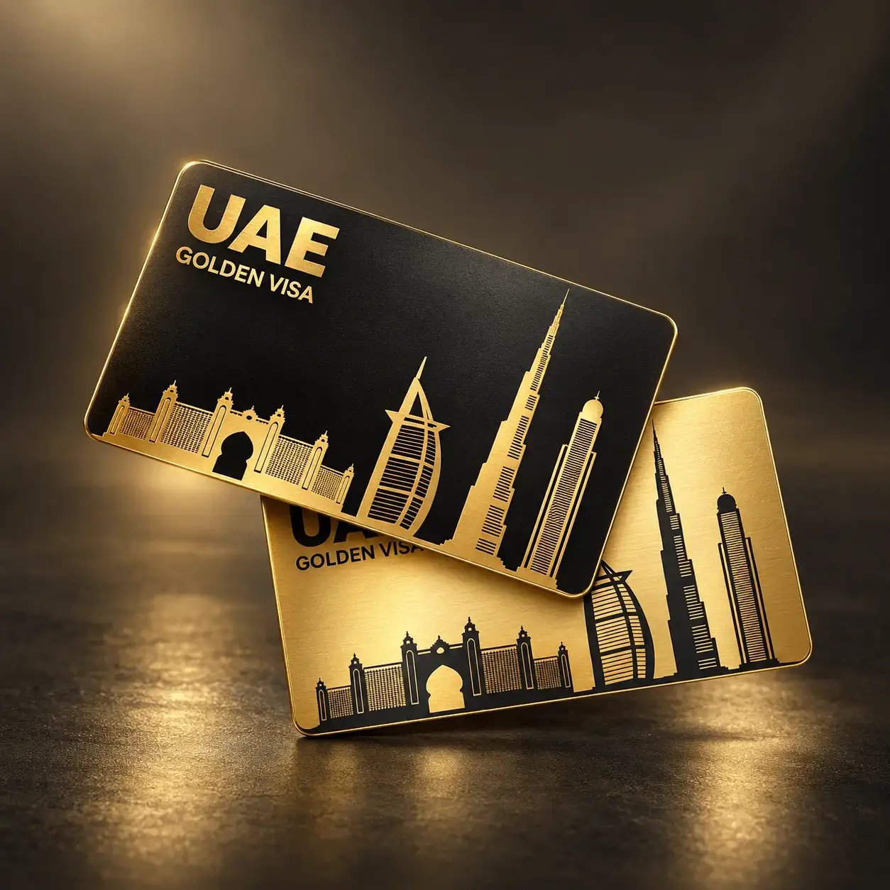UAE Golden Visa concept