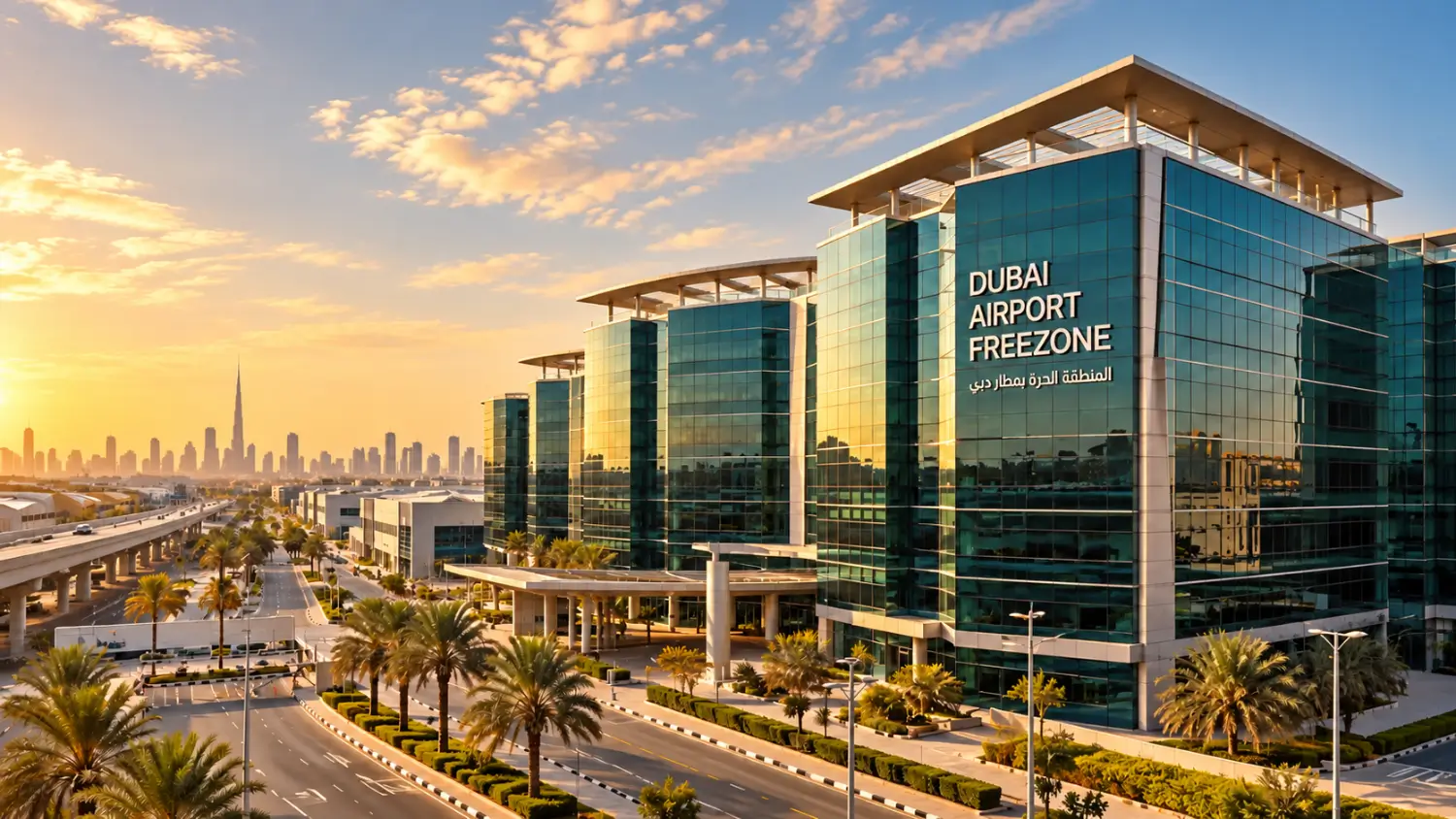 Dubai business district for UAE freezone company setup