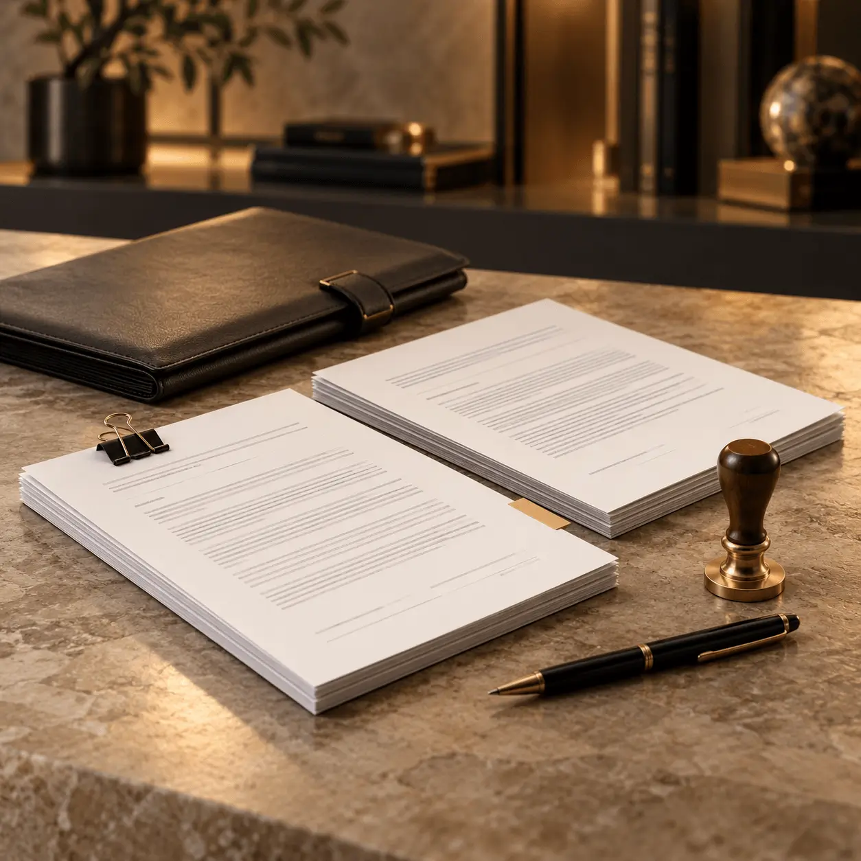 Legal document translation and attestation support