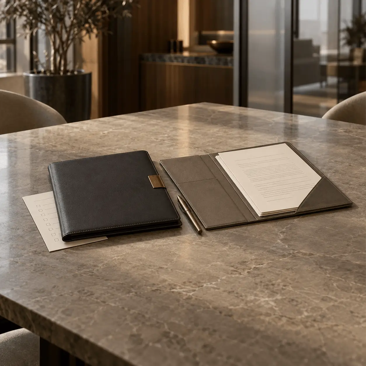 Organised legal and estate planning documents